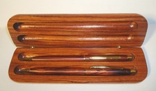 PARURE STYLO en bois EXOTIQUE