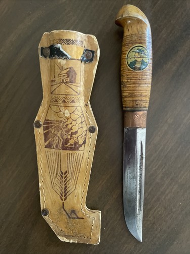 Vintage finland puukko - vintage, knife