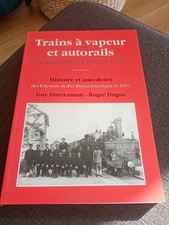 TRAINS A VAPEUR ET AUTORAILS