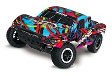 Traxxas Slash Hawaiian 2WD Automodèle Électrique Brossé 58034-1 Short Course Tr