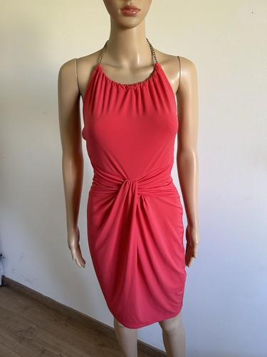 Robe rose corail avec - , dos