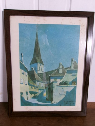 Ancien tableau hansi - hansi, j
