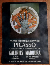 AFFICHE Oeuvre céramique