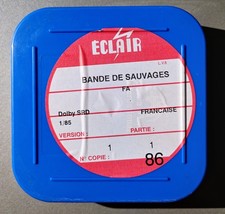 Film 35mm de la bande annonce du "Bande De Sauvages" avec John Travolta