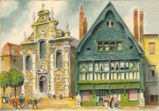 Carte postale-Cambrai-Ancien séminaire-Illustrateur.Barday-Ed.Barré.Dayez-Cla.A