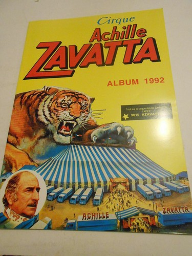 Programme cirque circus - programme, cirque/circus