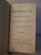 Suite au Mémorial de Sainte Hélène (De Las-Cases) 1824