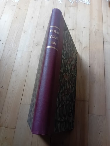 Pour vous annee 1935 - vous,