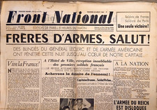 La une du journal quotidien