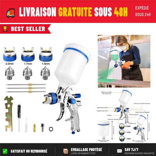 Pistolet peinture hvlp - pistolet,