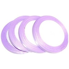 Ruban satin double face lavande 6mm x 25 m