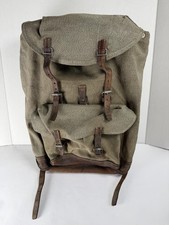 Vintage Swiss Army Canvas
