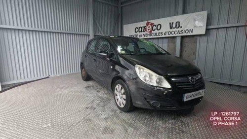 Banquette arriere opel corsa - arriere,
