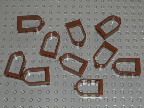 Fenetre lego redbrown - 10,