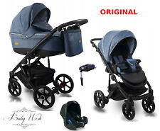 Bexa Ultra Bébé Landau 2in1 3in1 Nacelle+Poussette +Siège Auto + Isofix Base