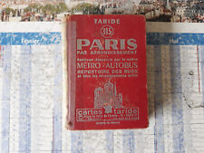 PLAN GUIDE DE PARIS CARTES