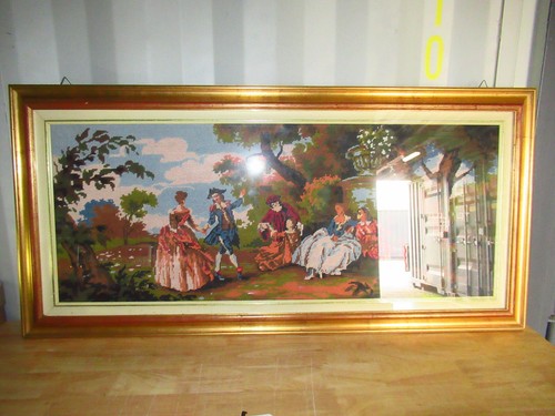 Grand tableau vintage - grand,