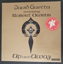 Disque 33 tours-David Guetta featuring Robert Owens – Up & Away. 