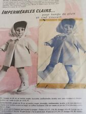 T15 PATRONS POUPEES MODES & TRAVAUX MARIE-FRANCOISE & MICHEL BAIGNEUR AVRIL 1965