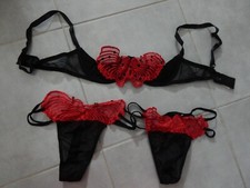 Ensemble redresse seins + strings papillon Adam et Eve
