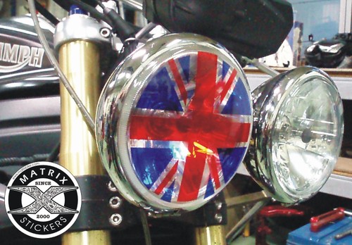 Sticker phare union jack - union,