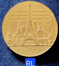 Expo U. 1889- Méd Cuivre