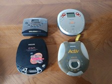 Lot de 3 baladeurs Cd Philips ESA et ESA45 - SCOTT MPZ-3T et Walkman WM-FX251