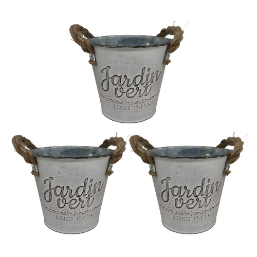 Ensemble pots de fleurs - 3,