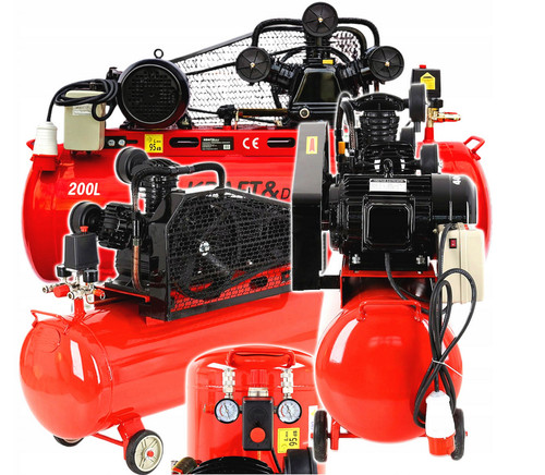 Kraft dele compresseur 200l - kraft, 3
