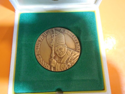 Médaille vatican pape - du,