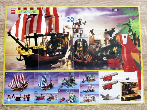 1989 lego vintage pirates - 1989,