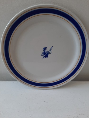 Gien assiette publicitaire - gien, .