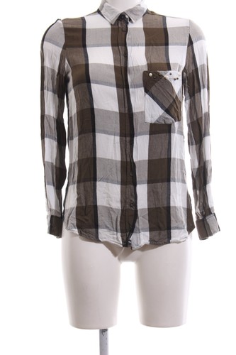 Zara basic blouse carreaux - basic,
