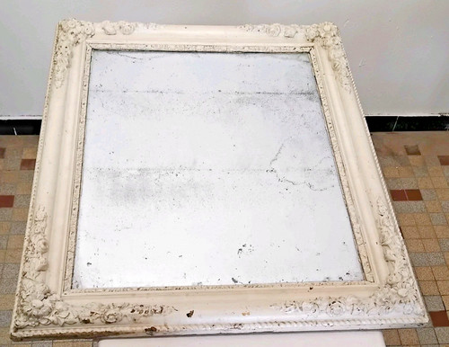 Ancien miroir xix ème - xix, siècle