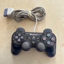 Manette Translucide Gris Noir Sony Playstation 1 Ps1 Ps One Officielle SCPH-110