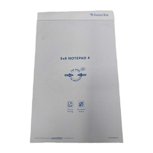 Livescribe notepad paper - paper, 5"