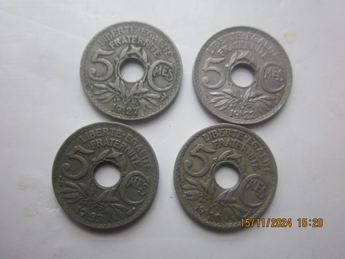 Pièces 5 centimes - de,