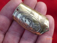 Ancienne Plaque  de Vélo Cycles moto OURAGAN