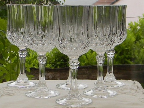 Verres vin blanc - 6, en