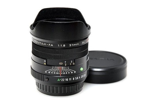 Pentax smc 31mm - 31mm, f1.8