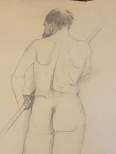 Masculin etude dessin - masculin, &