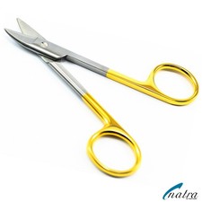 Ciseaux Courbés 10,5 Cm TC HARTMETAL BEEBEE Micro-Denté