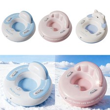 Luge gonflable avec poignées, résistante et robuste, idéale pour les adultes