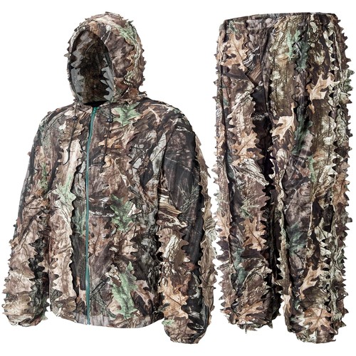 Leafy ghillie suit camo - 3d,