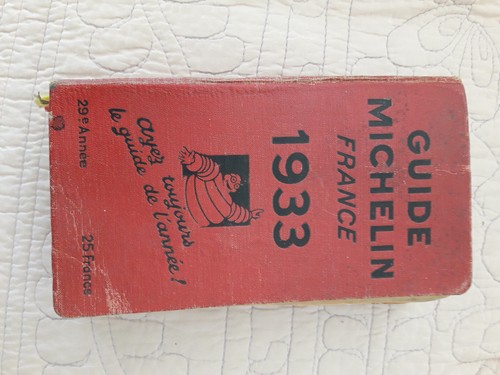 Guide michelin 1933 - guide,
