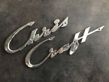 Monogramme Chris Craft