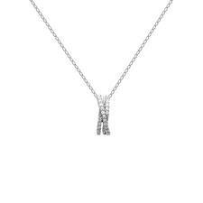 COLLIER en ARGENT Rhodié et