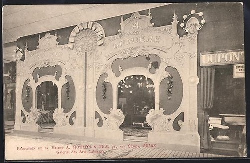 Cpa reims exposition la - de,