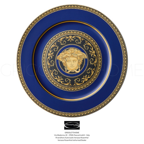 Versace rosenthal medusa blue - medusa,