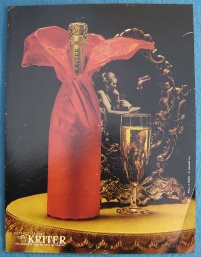Publicité papier vin - publicité,